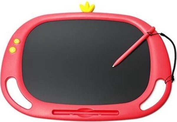 Blossombel 13" LCD Teken en schrijfscherm - tablet voor kinderen - speelgoed - cadeau voor kinderen - school- studie -koraal roos- extra stylus - extra pen en batterij