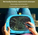 Blossombel 13" LCD Teken en schrijfscherm - tablet voor kinderen - speelgoed - cadeau voor kinderen - school- studie -koraal roos- extra stylus - extra pen en batterij