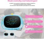 Blossombel 13" LCD Teken en schrijfscherm - tablet voor kinderen - speelgoed - cadeau voor kinderen - school- studie -koraal roos- extra stylus - extra pen en batterij