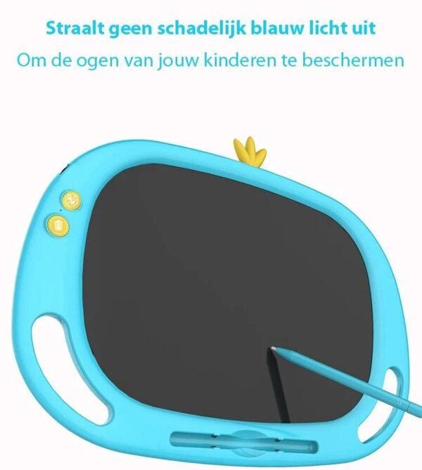 Blossombel 13" LCD Teken en schrijfscherm - tablet voor kinderen - speelgoed - cadeau voor kinderen - school- studie -koraal roos- extra stylus - extra pen en batterij