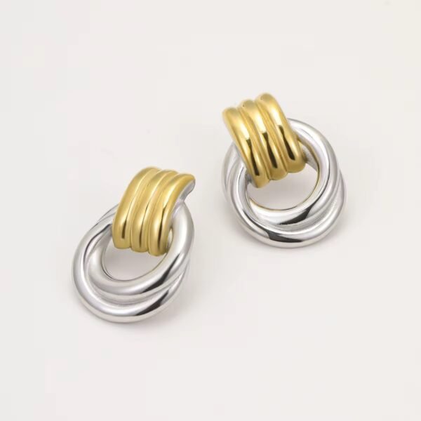 18k verguld zilveren sterling zirkonia oorbellen Luxe bruidsoorbellen