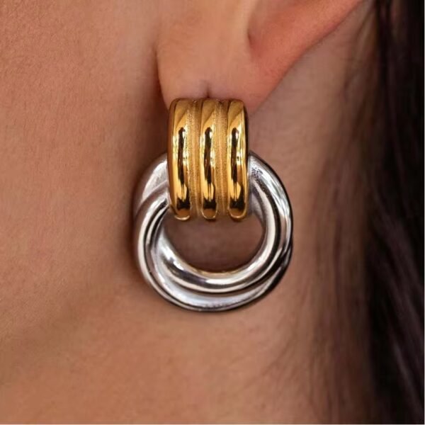 18k verguld zilveren sterling zirkonia oorbellen Luxe bruidsoorbellen
