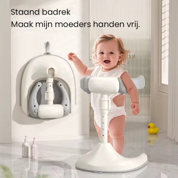 Anti slip baby shower support stand - Knuffelbare bad toren