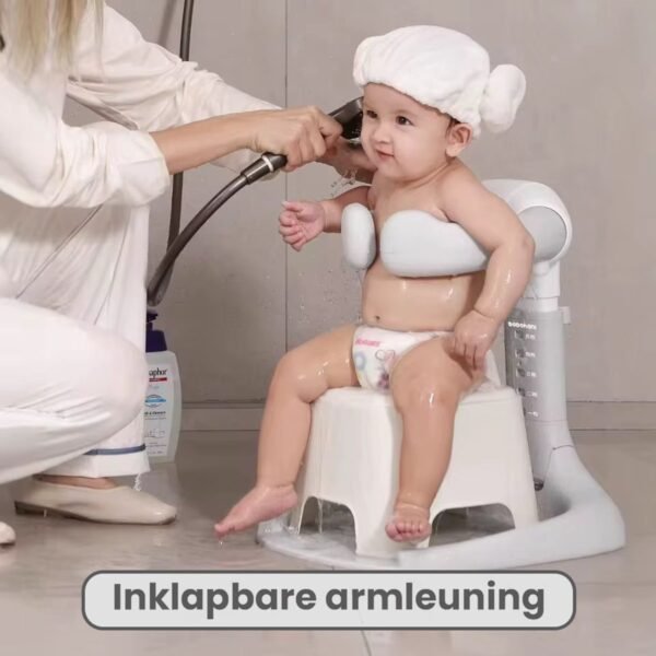 Anti slip baby shower support stand - Knuffelbare bad toren