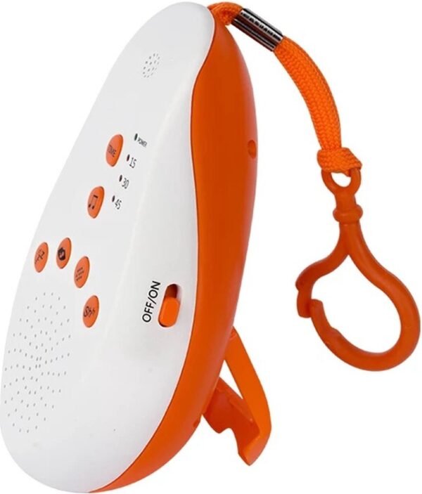 Blossombel Baby Husher – White Noise Slaaptrainer met Muziek & Geluid, Draadloos & USB-oplaadbaar