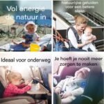 Blossombel Baby Husher – White Noise Slaaptrainer met Muziek & Geluid, Draadloos & USB-oplaadbaar