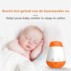 Blossombel Baby Husher Pro – White Noise Slaaphulp & Slaaptrainer voor Baby’s en Kinderen