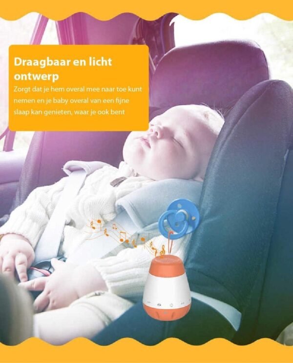 Blossombel Baby Husher Pro – White Noise Slaaphulp & Slaaptrainer voor Baby’s en Kinderen