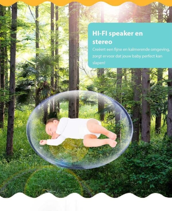 Blossombel Baby Husher Pro – White Noise Slaaphulp & Slaaptrainer voor Baby’s en Kinderen