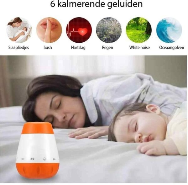 Blossombel Baby Husher Pro – White Noise Slaaphulp & Slaaptrainer voor Baby’s en Kinderen