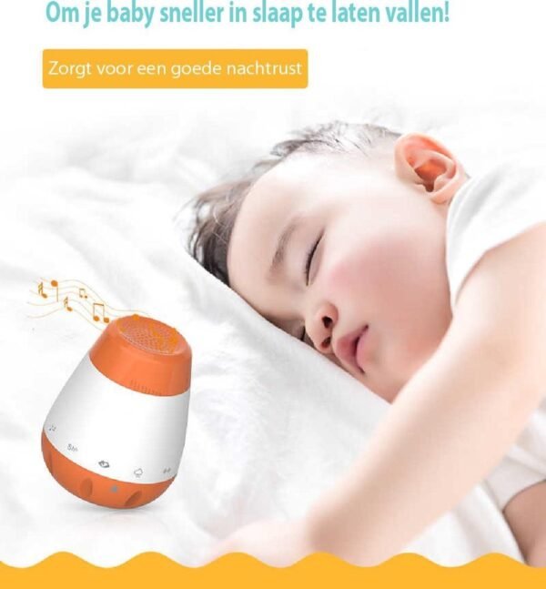 Blossombel Baby Husher Pro – White Noise Slaaphulp & Slaaptrainer voor Baby’s en Kinderen