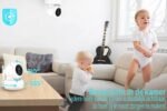 Blossombel Baby Monitor Pro – Babyfoon met Camera, 5" HD Scherm, Nachtvisie & Terugspreekfunctie