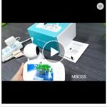 Blossombel Baby Monitor Pro – Babyfoon met Camera, 5" HD Scherm, Nachtvisie & Terugspreekfunctie
