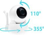 Blossombel Baby Monitor Pro – Babyfoon met Camera, 5" HD Scherm, Nachtvisie & Terugspreekfunctie