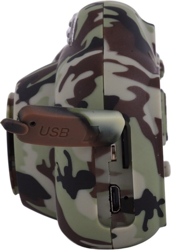 Blossombel Digitale Kindercamera – 1080P Kids Camera met 32GB SD-kaart, USB-oplaadbaar, Camouflage Design