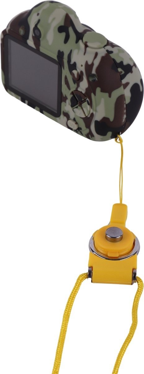 Blossombel Digitale Kindercamera – 1080P Kids Camera met 32GB SD-kaart, USB-oplaadbaar, Camouflage Design
