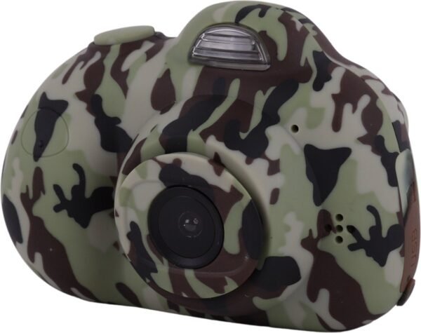 Blossombel Digitale Kindercamera – 1080P Kids Camera met 32GB SD-kaart, USB-oplaadbaar, Camouflage Design