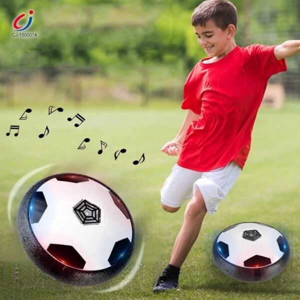 Blossombel Hover Ball met LED & Muziek – Binnen Voetbal met Gratis Schroevendraaier + 4 Batterijen