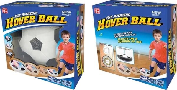 Blossombel Hover Ball met LED & Muziek – Binnen Voetbal met Gratis Schroevendraaier + 4 Batterijen