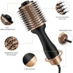 Blossombel Warme luchtborstel - Ionisch - 4 in 1 - 1200W + stylingkam