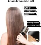 Blossombel Warme luchtborstel - Ionisch - 4 in 1 - 1200W + stylingkam