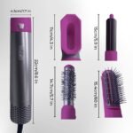 Blossombel Brush Kit - 5 in 1 Haar Droger - Air Brush Styler- 5 in 1 Hair Dryer – De Ultieme Multifunctionele Haar Styler
