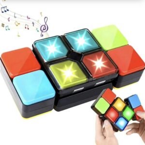 Twisty cube puzzle - kleurencombinatie puzzel, educatief kinderspeelgoed- met Schroevendraaier en 2 batterijen- cadeau voor kinderen vanaf 8 jaar- speelgoed