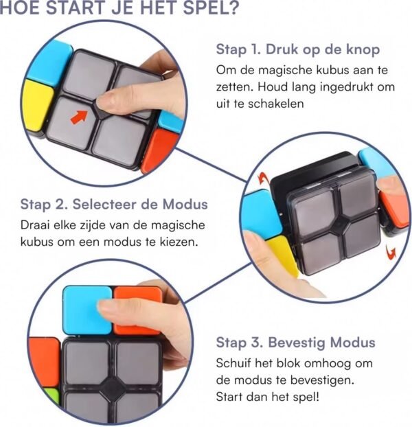 Twisty cube puzzle - kleurencombinatie puzzel, educatief kinderspeelgoed- met Schroevendraaier en 2 batterijen- cadeau voor kinderen vanaf 8 jaar- speelgoed