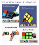 Twisty cube puzzle - kleurencombinatie puzzel, educatief kinderspeelgoed- met Schroevendraaier en 2 batterijen- cadeau voor kinderen vanaf 8 jaar- speelgoed