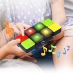 Twisty cube puzzle - kleurencombinatie puzzel, educatief kinderspeelgoed- met Schroevendraaier en 2 batterijen- cadeau voor kinderen vanaf 8 jaar- speelgoed