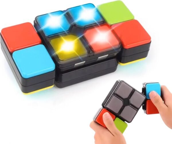 Twisty cube puzzle - kleurencombinatie puzzel, educatief kinderspeelgoed- met Schroevendraaier en 2 batterijen- cadeau voor kinderen vanaf 8 jaar- speelgoed