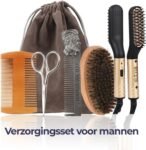 Baard borstel - Ultieme verzorgingsset voor mannen - Cadeau voor mannen.