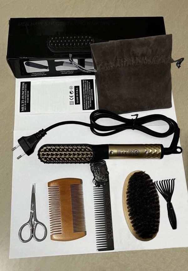 Baard borstel - Ultieme verzorgingsset voor mannen - Cadeau voor mannen.