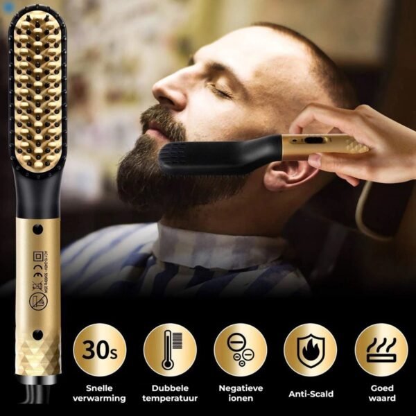 Baard borstel - Ultieme verzorgingsset voor mannen - Cadeau voor mannen.