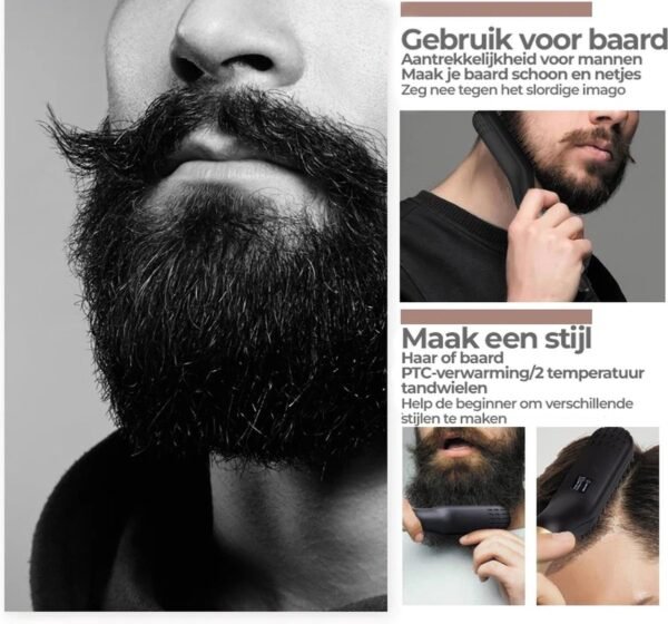 Baard borstel - Ultieme verzorgingsset voor mannen - Cadeau voor mannen.