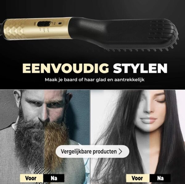 Baard borstel - Ultieme verzorgingsset voor mannen - Cadeau voor mannen.