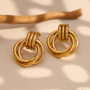 Waterdichte 18k PVD-goudkleurige roestvrijstalen (6)
