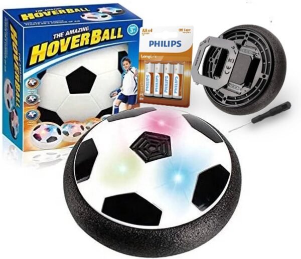 Zwevende Hover bal met LED verlichting - binnen voetbal - speelgoed - Cadeau kind - Voetbal - Voetbal met verlichting