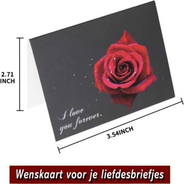 Blossombel - hartvormige doos met 16 houdbare rode rozen voor vrouwen en meiden